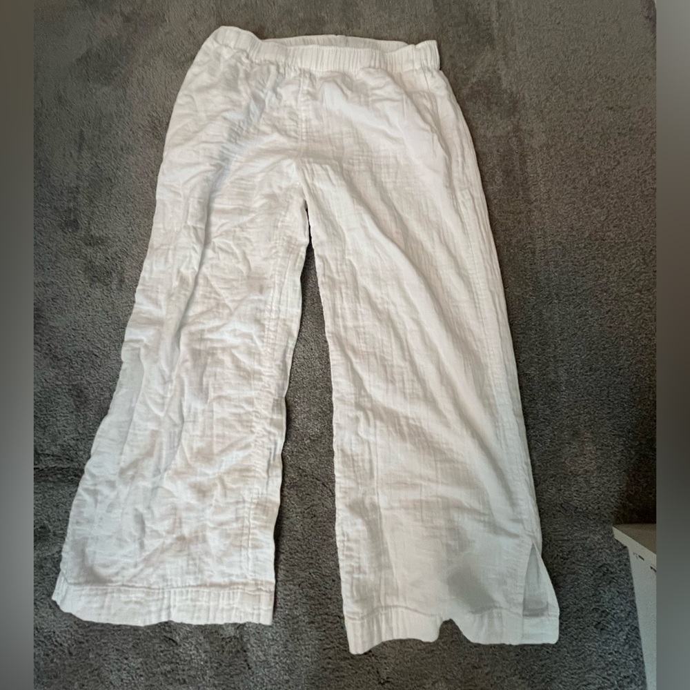 Size L linen blend pants